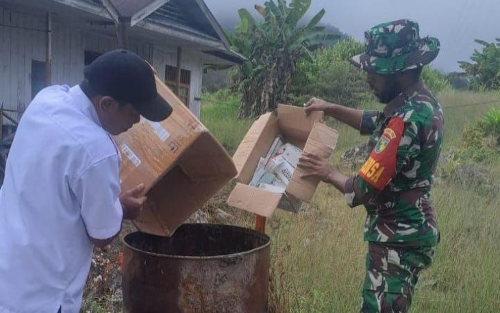 Pemusnahan Obat-Obatan Kadaluwarsa di Puskesmas Jila