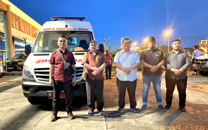 RS Adam Malik dipercaya untuk memberikan dukungan medis dalam even internasional Piala Kemerdekaan 2025 di Medan