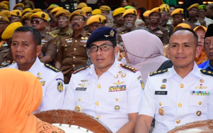 Wadan Puspenerbal Hadiri Peringatan Hari Veteran Nasional Tingkat Jatim 2025