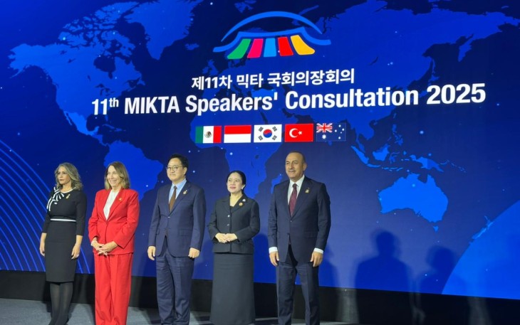 11th MIKTA Speakers' Consultation 2025 yang digelar di Seoul, Korea Selatan. MIKTA
