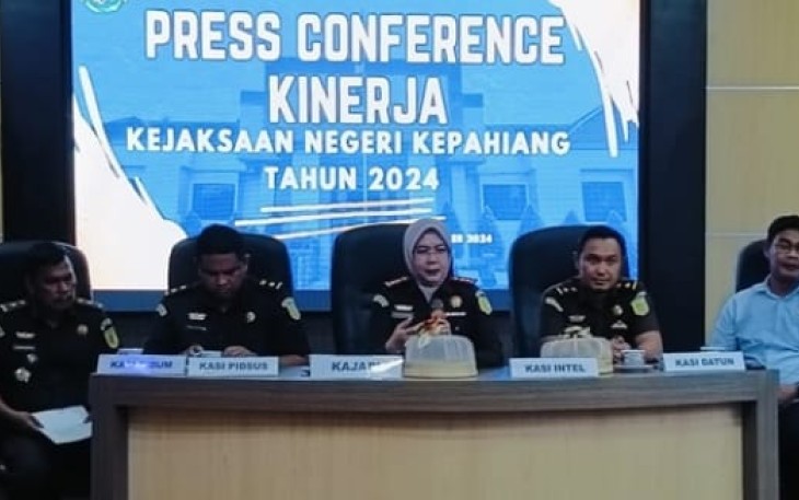 Press Release Capaian Kinerja Kejari Kepahiang Tahun 2024