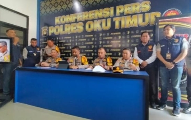 Press Release Capaian Kinerja Polres Oku Timur Tahun 2024