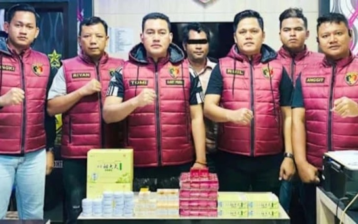 Polres Oku Timur Amankan 118 Kosmetik Tanpa Izin Alias Ilegal