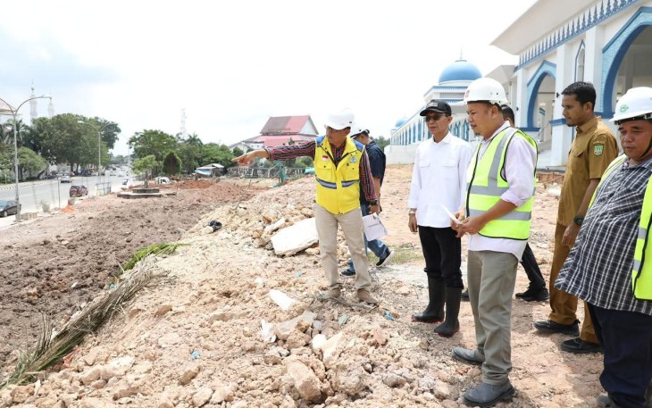 Amsakar Gesa Pembangunan Masjid Agung Raja Hamidah