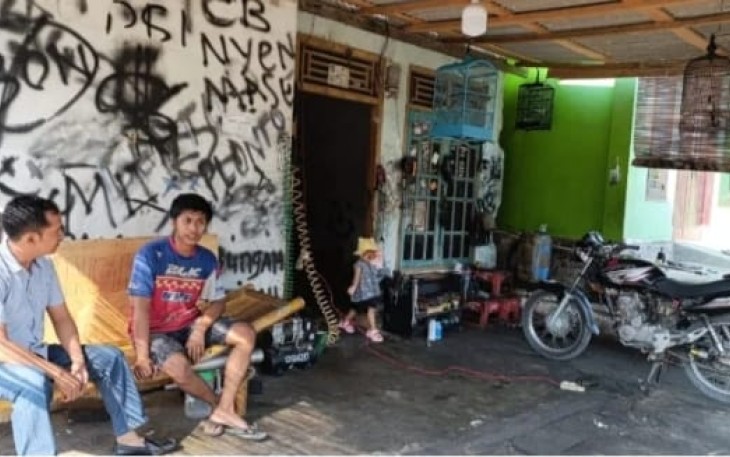 Kanit Intel Polsek Belitang II Beri Imbauan Pemilik Bengkel Motor