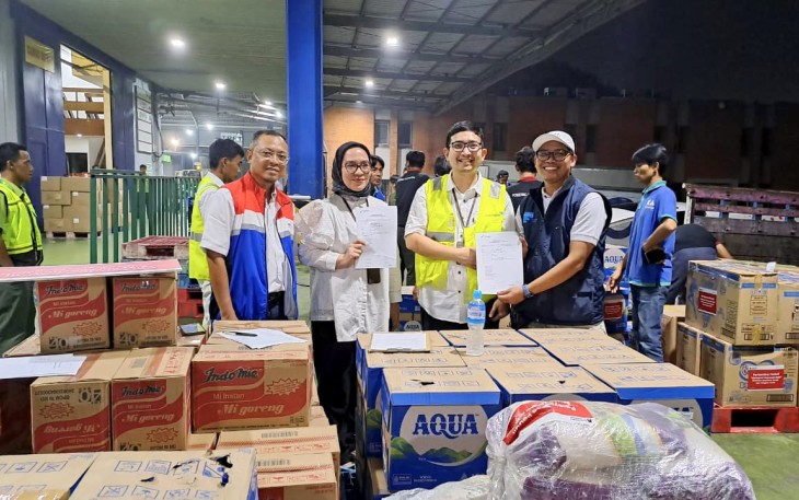 PGN dan Garuda Indonesia Kolaborasi Salurkan 3 Ton Bantuan untuk Korban Bencana di Sumatera