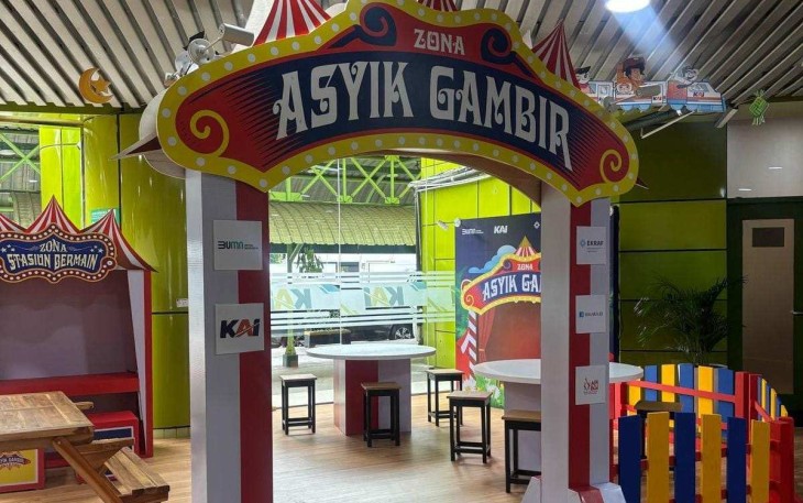 Board Game Indonesia di Stasiun Gambir Jakarta 