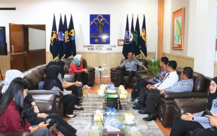 BPK RI Gelar Entry Meeting Pemeriksaan Kinerja Layanan AHU di Kanwil Kemenkum Sumut