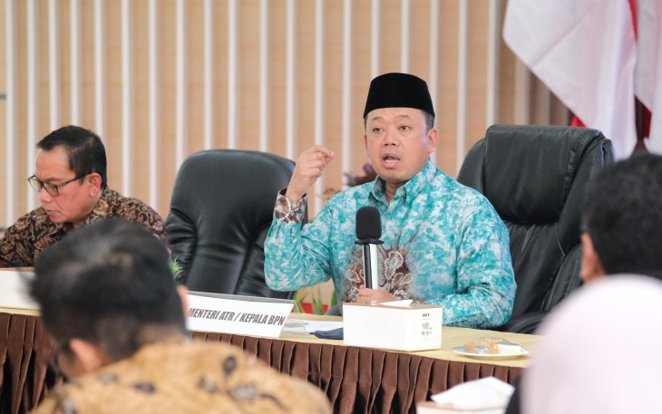 Menteri Agraria dan Tata Ruang/Kepala Badan Pertanahan Nasional (ATR/BPN), Nusron Wahid