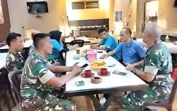 Kodim 0805 Ngawi Lakukan Sosialisasi kepada Pengusaha Catering dan Masyarakat Diwilayah 