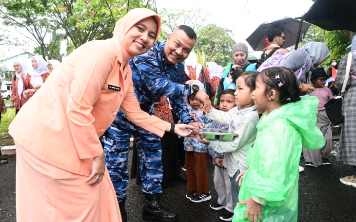 Masa Pengenalan Lingkungan Sekolah (MPLS) Angkasa Lanud Husein Sastranegara diawali dengan kegiatan yang berbeda dari biasanya