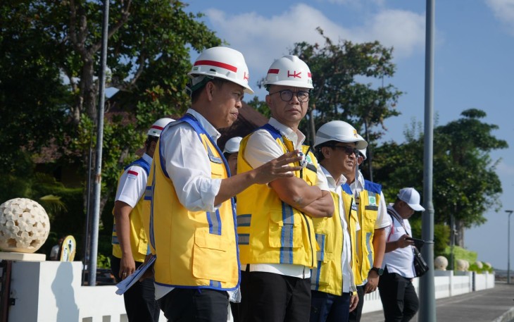 Entry Meeting Pengamanan Proyek  Beach Conservation Project Bali Senilai Rp 785 Miliar