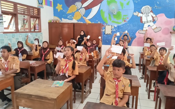 Siswa SD Tulis Permintaan Menu dan Ucapan Terima Kasih untuk Presiden Prabowo