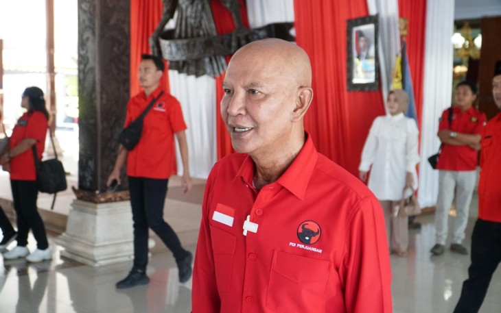 Ketua DPD PDI Perjuangan Jatim, Said Abdullah di Surabaya, Kamis (19/6/2025) 