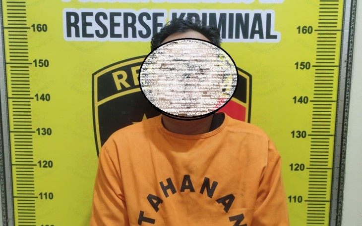 Terduga Pelaku Saat Diamankan