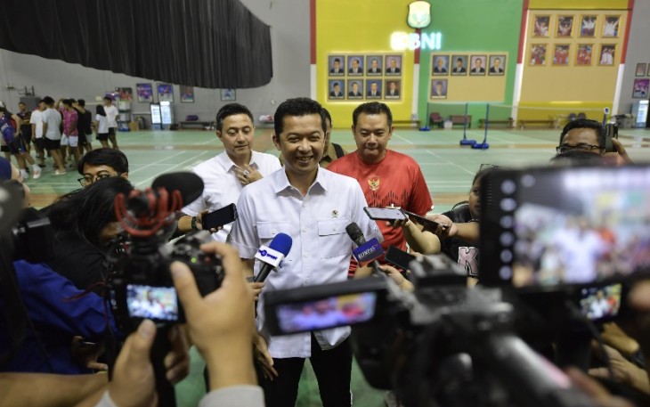 Wamenpora Taufik Hidayat 