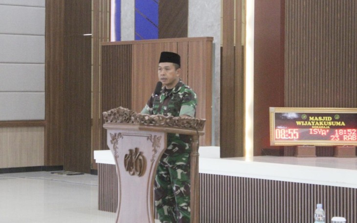 Danrem Wijayakusuma Kolonel Inf Lukman Hakim 