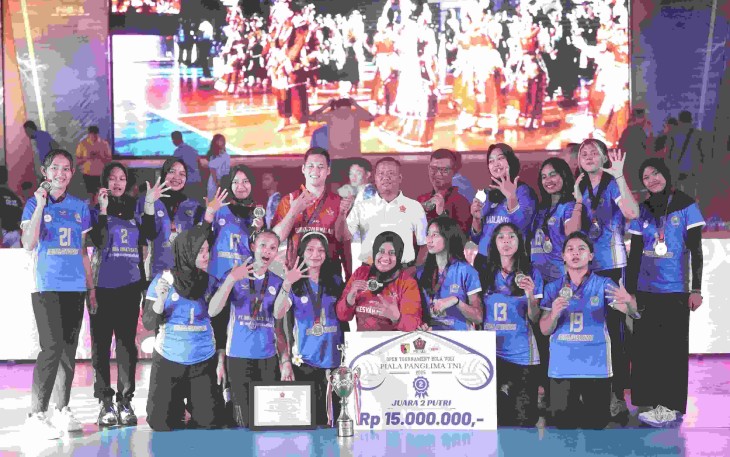 Danrem 083/Bdj Kolonel Inf Kohir foto bersama Tim Rumkitban Malang, Senin (22/9)