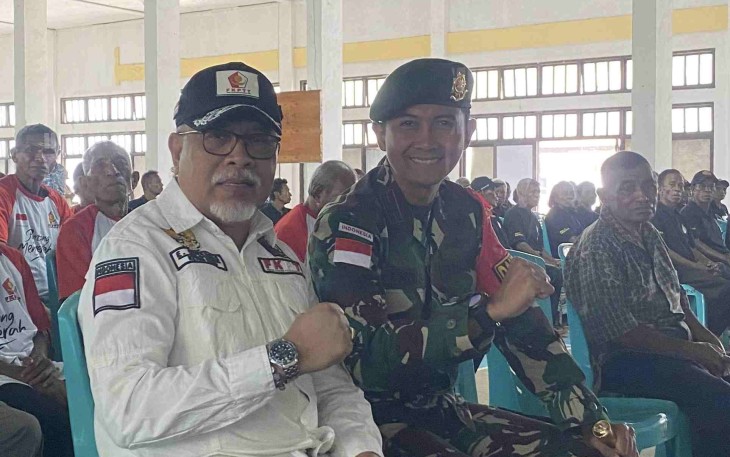 Dansatgas Pamtas RI-RDTL Sektor Barat Mayor Arh Endis Fahrul Rizal
