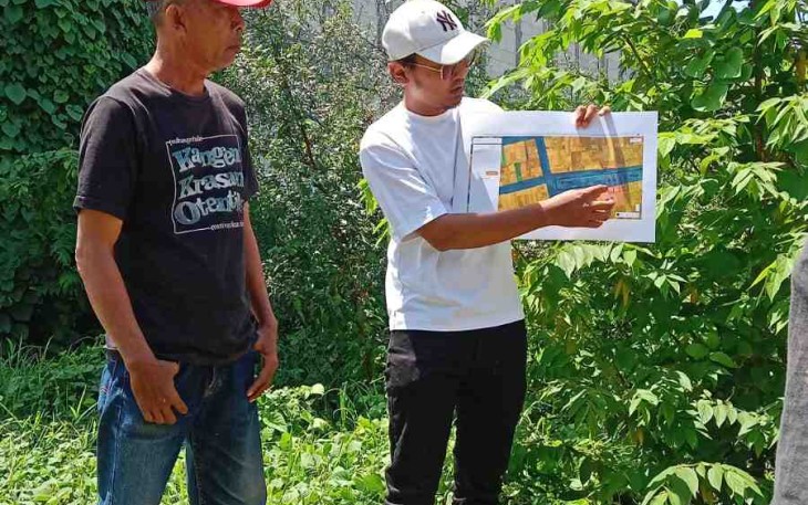 Permadi saat menyampaikan keterangan di lokasi, Sabtu (4/10)