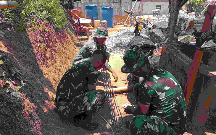 Pembuatan rangkaian besi pengecoran 