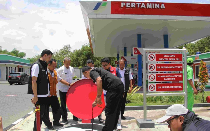 Sidak uji kualitas BBM di SPBU 