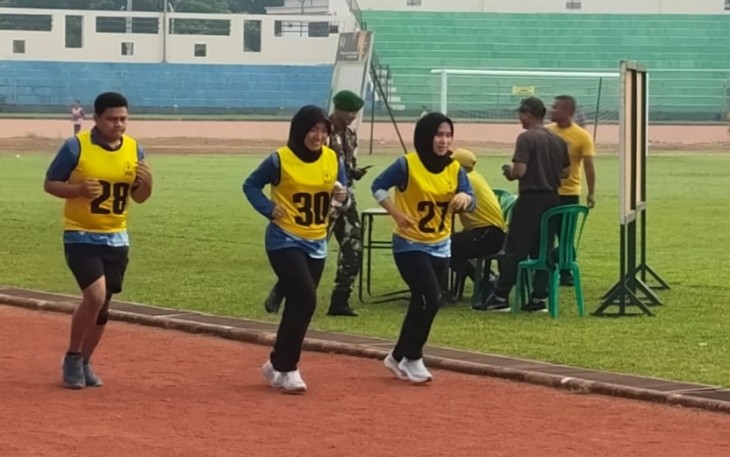 Garjas periodik Kowad Korem 081/DSJ di Stadion Wilis, Kota Madiun, Rabu (5/11)