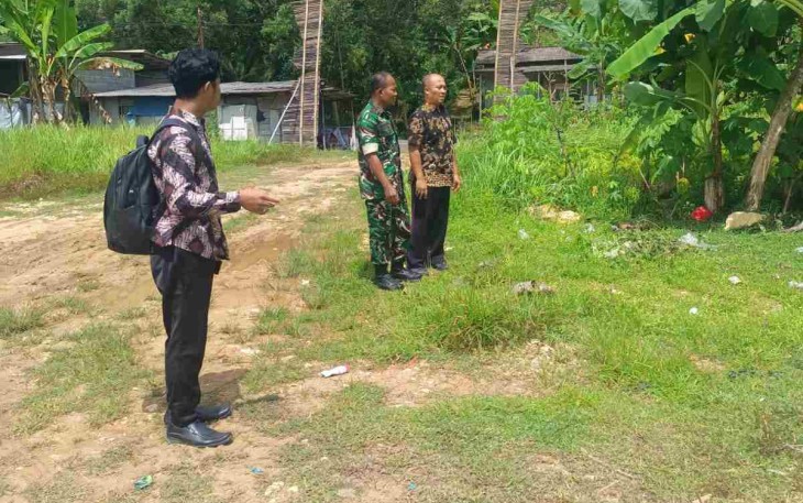Peninjauan lokasi pembangunan KDKMP