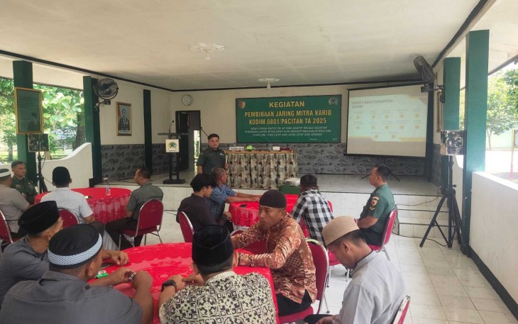Komunikasi Mitra Karib Kodim Pacitan 