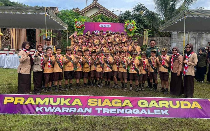 Pramuka siaga wilayah Kabupaten Trenggalek 