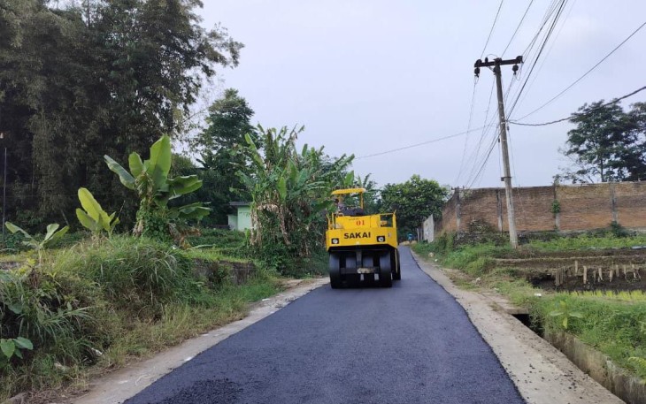DPUBM Kabupaten Malang Rehab Jalan Singosari-Toyomarto