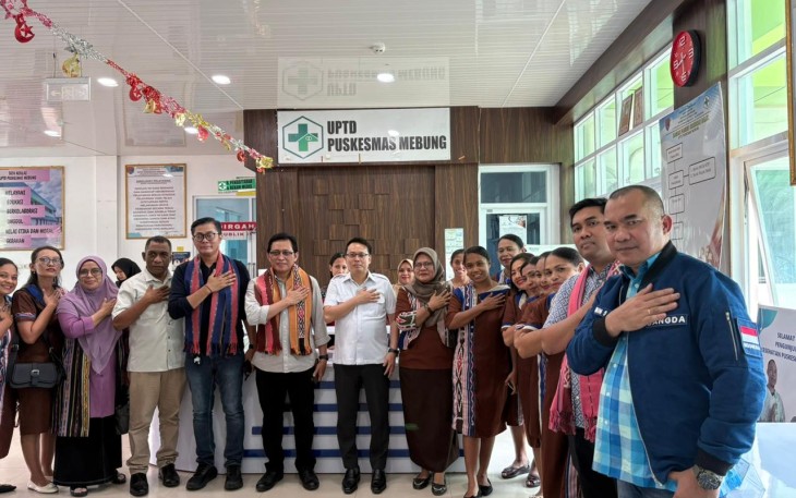 Direktorat Jenderal Bina Pembangunan Daerah Kemendagri melakukan monitoring dan evaluasi terpadu di Desa Mebung, Kabupaten Alor, Nusa Tenggara Timur.