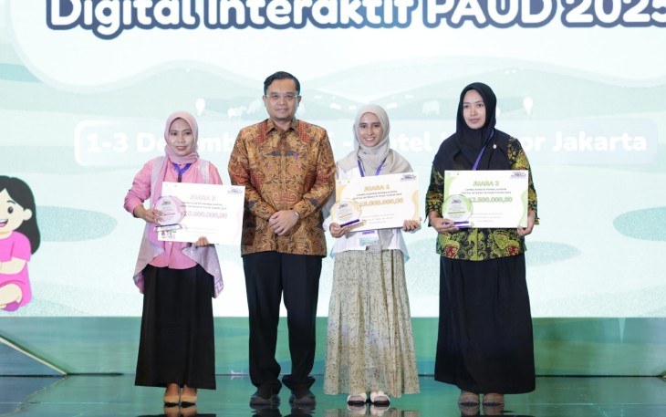 Direktur Jenderal PAUD Dikdasmen, Gogot Suharwoto menyampaikan apresiasi kepada para peserta dan pemenang lomba yang berasal dari berbagai wilayah.