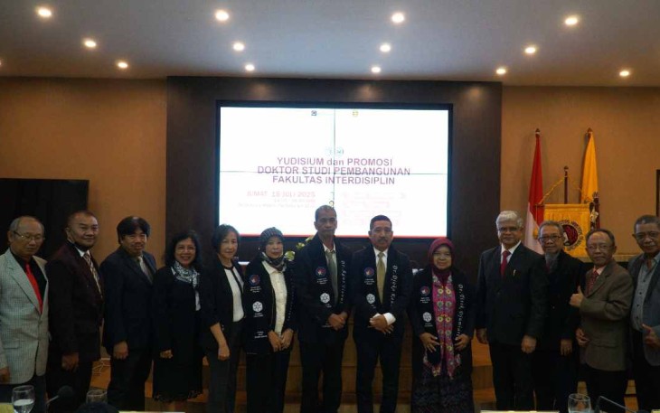 Empat sosok akademisi dan praktisi raih gelar Doktor Studi Pembangunan dari Fakultas Interdisiplin UKSW dalam Yudisium dan Promosi Doktor Studi Pembangunan Fakultas Interdisiplin UKSW