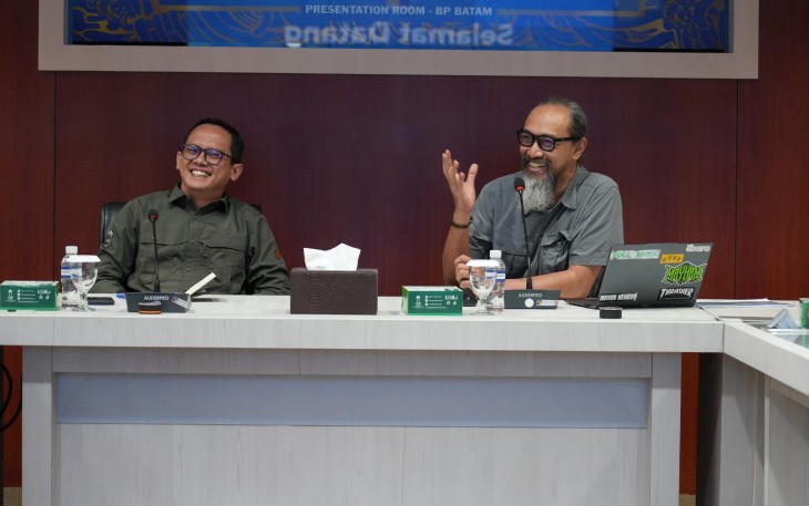 Badan Pengusahaan Batam (BP Batam) yang diwakili oleh Direktur Pengelolaan Pertanahan, Ilham Eka Hartawan menerima kunjungan tim dari Dinas Perumahan, Kawasan Permukiman, dan Cipta Karya Kabupaten Malang pada Jum'at (31/1/2025) di Marketing Centre