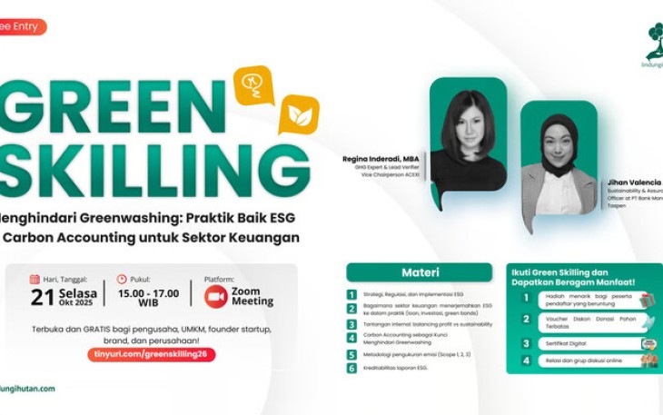 Green Skilling #26: Menghindari Greenwashing, Membangun Strategi ESG dan Carbon Accounting Kredibel