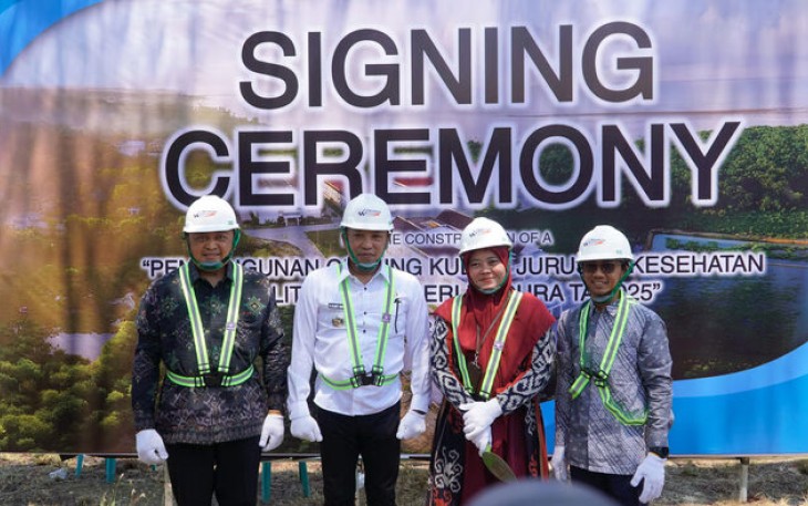 Groundbreaking Gedung Kuliah Jurusan Kesehatan Politeknik Negeri Madura
