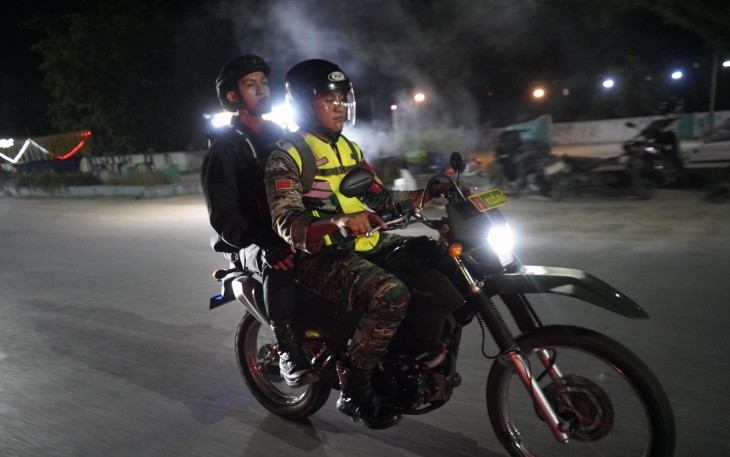 Patroli Gabungan TNI-Polri Sultra 