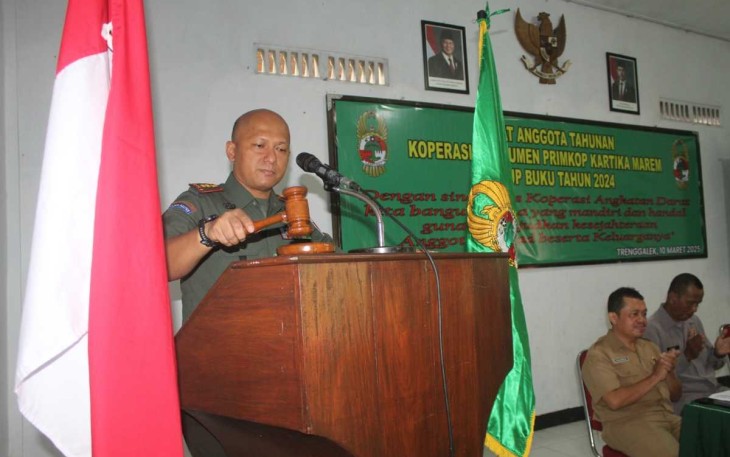 Dandim 0806/Trenggalek Letkol Czi Yudo Aji Susanto