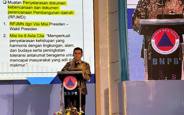 Dirjen Bangda Kemendagri Restuardy Daud 