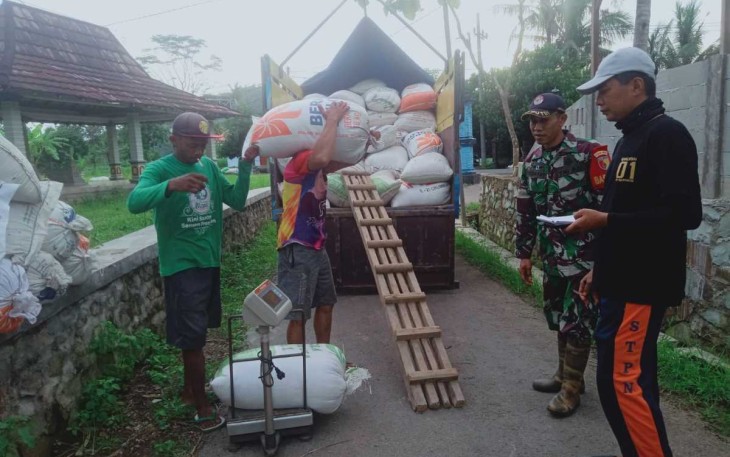 Penyerapan gabah petani desa binaan 