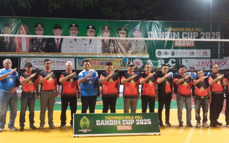 Turnamen Bola Voli Dandim Ngawi Cup 2025