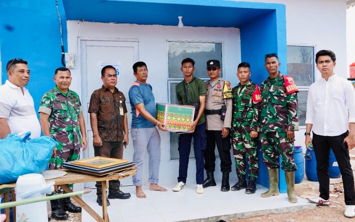 BP Batam kembali memfasilitasi perpindahan empat Kepala Keluarga (KK) dari Rempang ke rumah baru yang telah disiapkan di Kawasan Tanjung Banon, Selasa (15/4/2025)