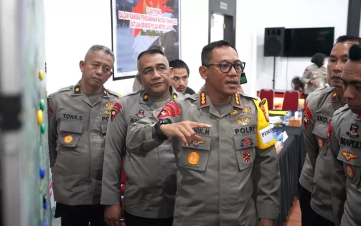 Komandan Satuan Brimob Polda Metro Jaya, Kombes Pol. Henik Maryanto, S.I.K., M.Si