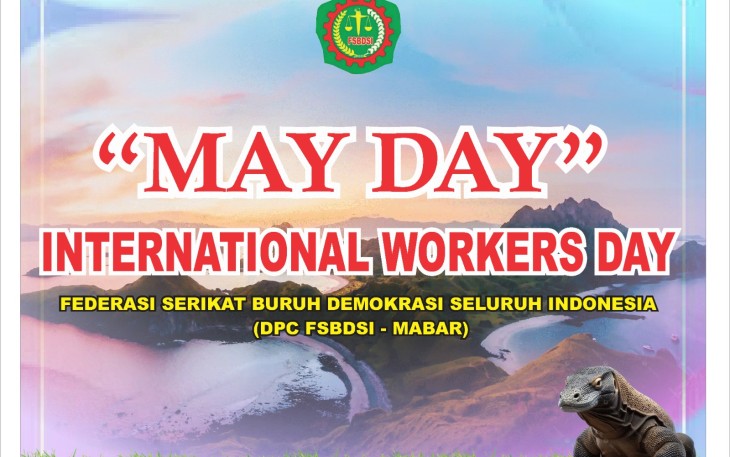 DPC FSBDSI Mabar Gelar Orasi Menuntut Pemda Mabar Peduli Kepada Buruh Sesuai Upah yang Layak