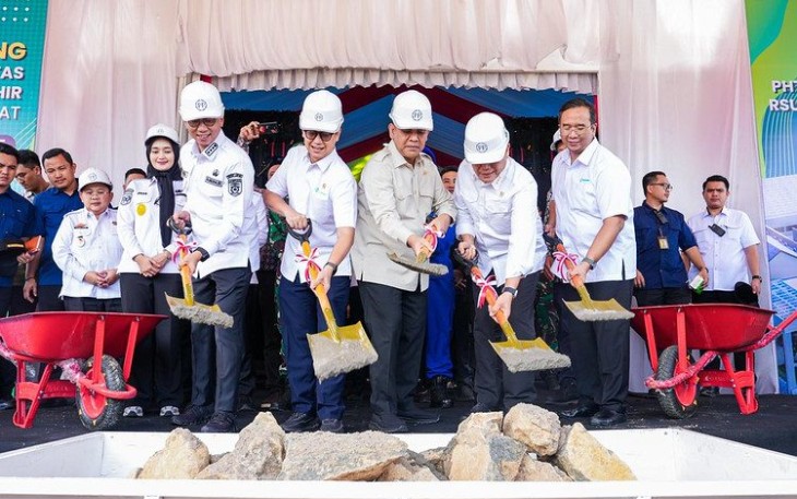Menkes Budi Groundbreaking RSUD KH Muhammad Thohir