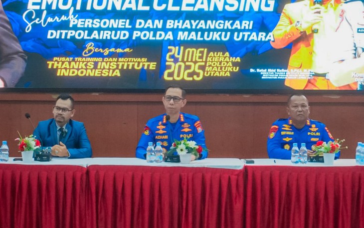 Ditpolairud Polda Maluku Utara Gelar Emotional Cleansing Training 