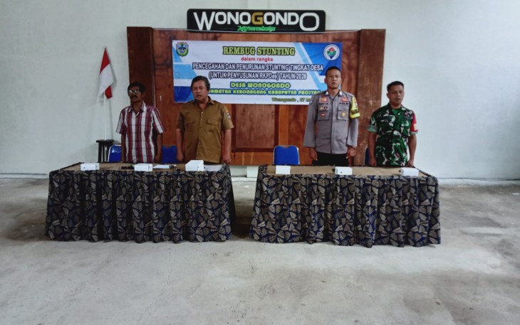 Rembuk Stunting di wilayah desa binaan 