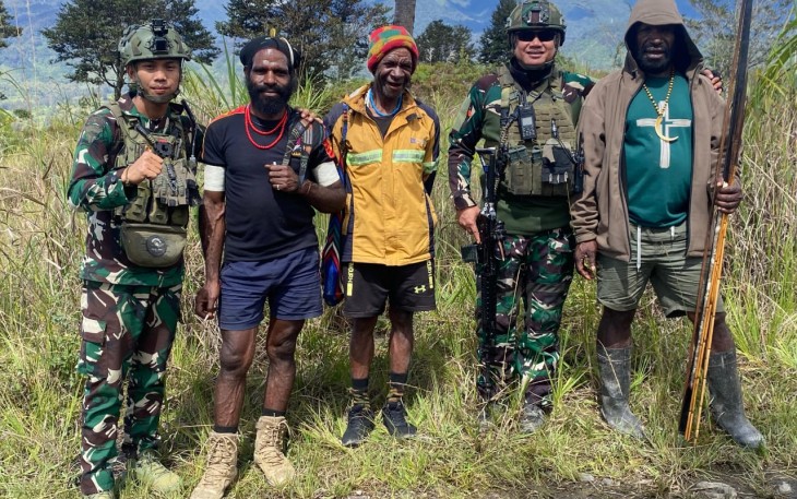 Jejak Langkah Prajurit TNI di Tanah Dingin Kimak