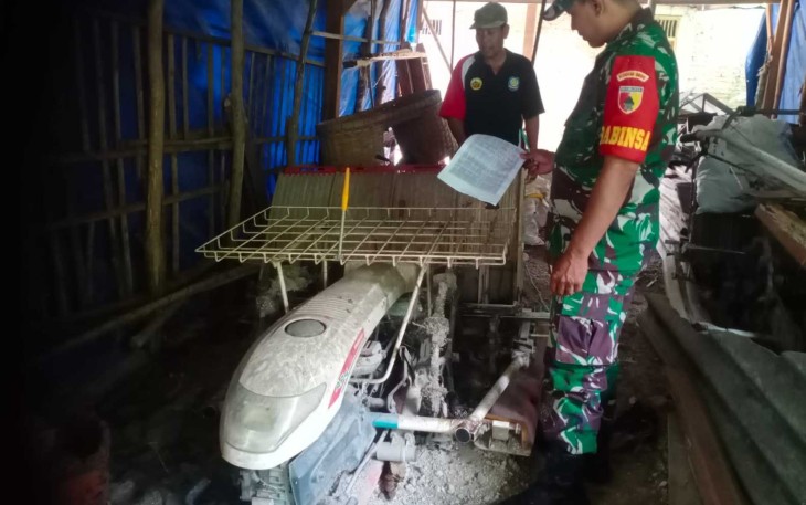 Pengecekan alsintan petani wilayah desa binaan 
